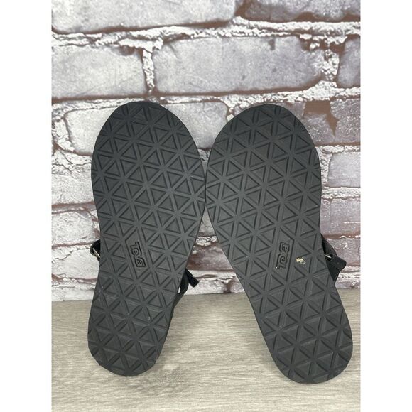 Teva Black Leather Universal Straps Hiking Sandals Women’s Sz 9M US/40EU 1011501 - Picture 10 of 16